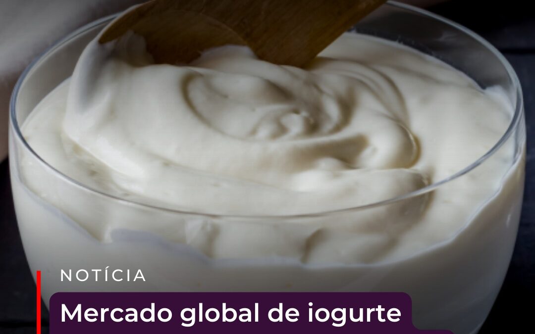 Mercado Global de Iogurte vegano atingirá US$ 6,6 BI até 2028